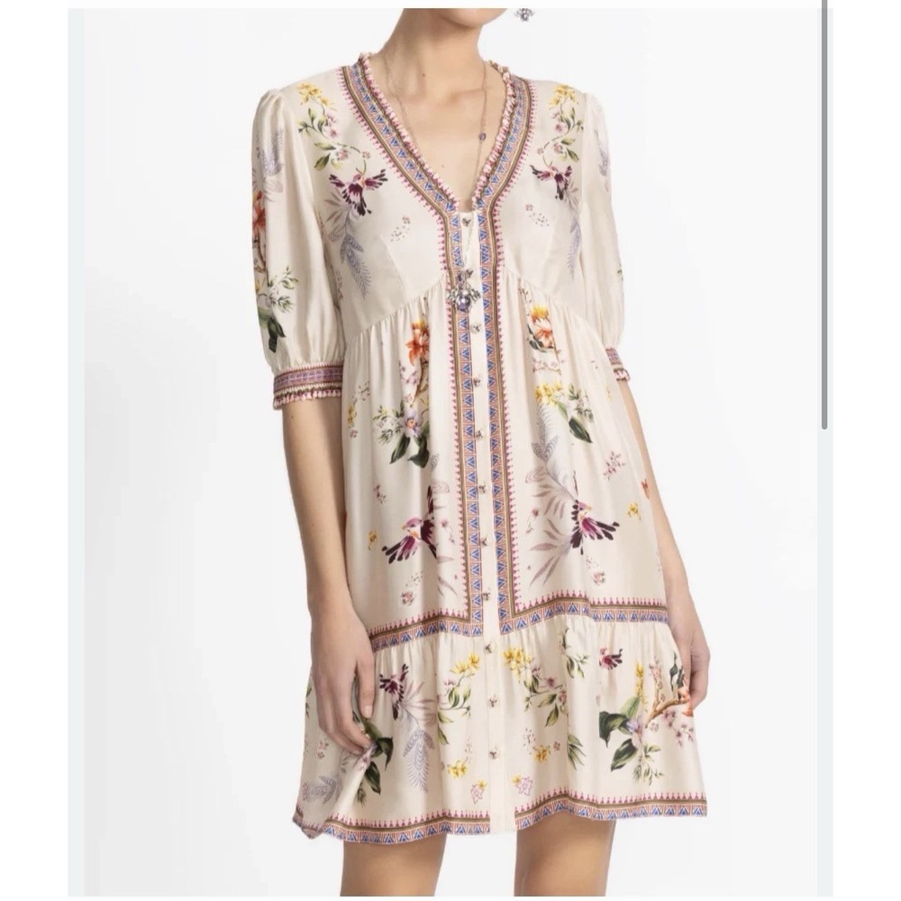 Johnny Was‎ NWT Woman's XS Loren Mini Dress Williah Boho Chic - Picture 12 of 12